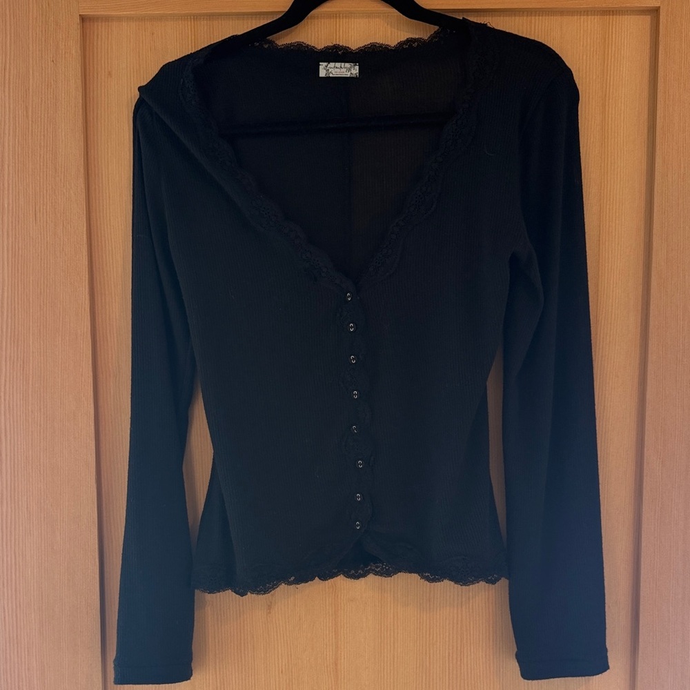 Free People Intimately Long Sleeve Tee 
Size small